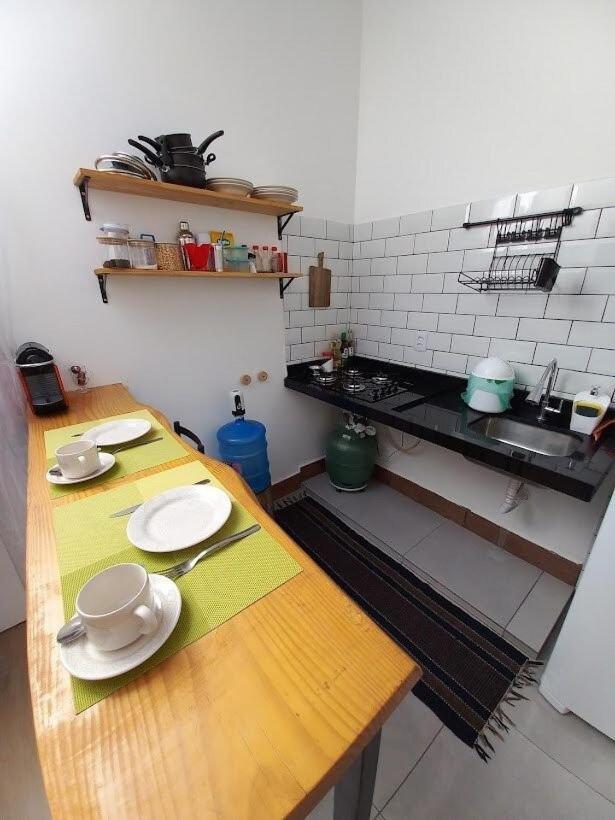 הוילה Casinha Aconchegante No Centro De Bonito I Tv, Ar-Condicionado, Bicicletas, Rede, Cozinha E Wi-Fi 20Mb מראה חיצוני תמונה